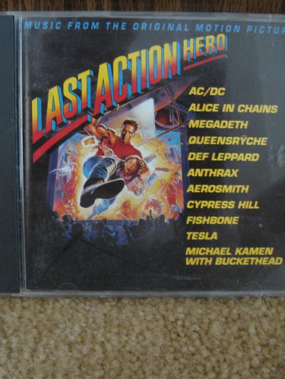 Last Action Hero & The Crow Soundtrack CD